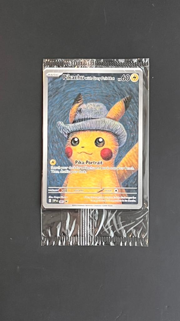 Pikachu van Gogh / Pikachu with Grey Felt Hat SEALED, Ophalen of Verzenden, Nieuw