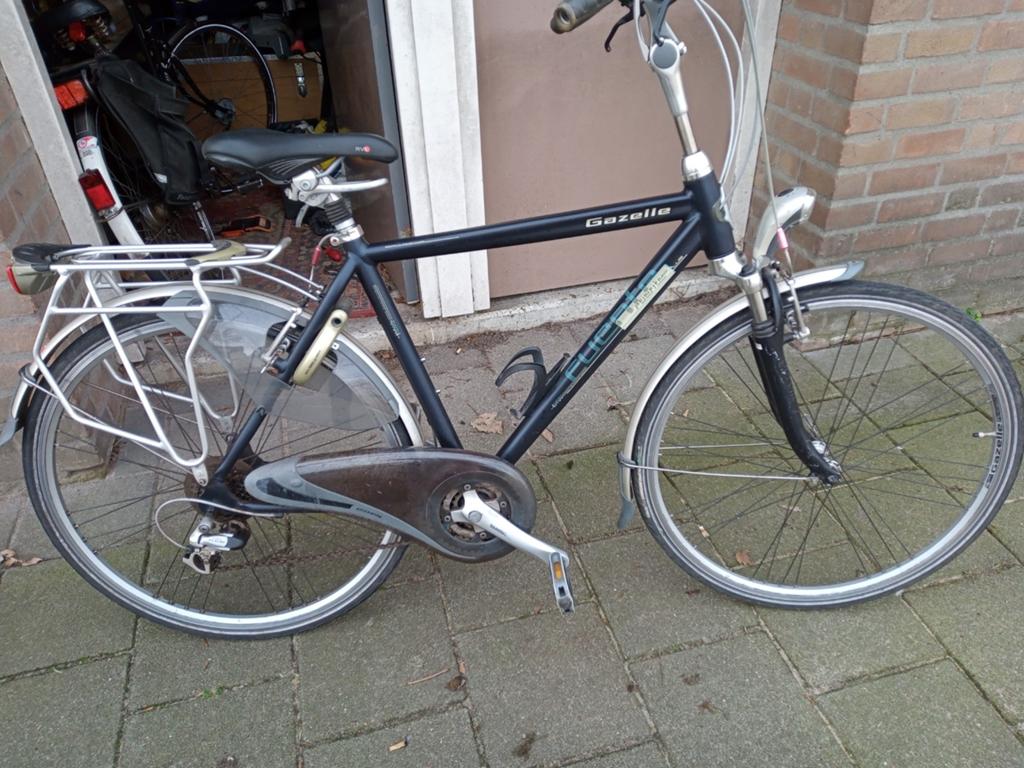 Gazelle Fuente plus herenfiets, Ophalen of Verzenden, Gebruikt, Gazelle, Versnellingen