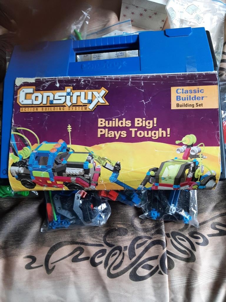 Construx Classic Builder Mattel Actie Bouwsysteem, Kinderen en Baby's, Speelgoed | Bouwstenen, Ophalen of Verzenden, Gebruikt