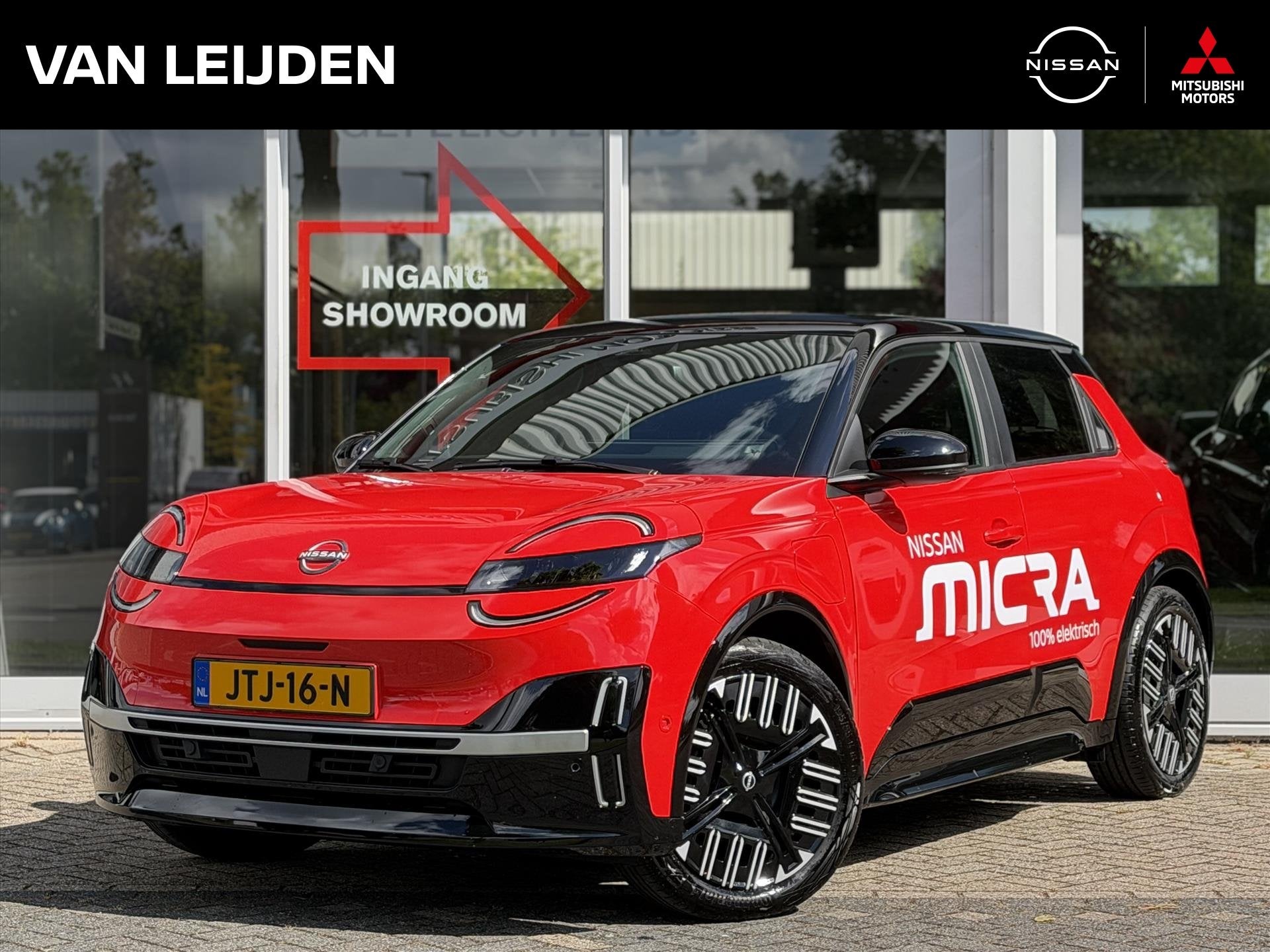 Nissan Micra 52 kWh Advance - Launch Edition | 416km WLTP |, 12 maanden, Stof, Gebruikt, Zwart