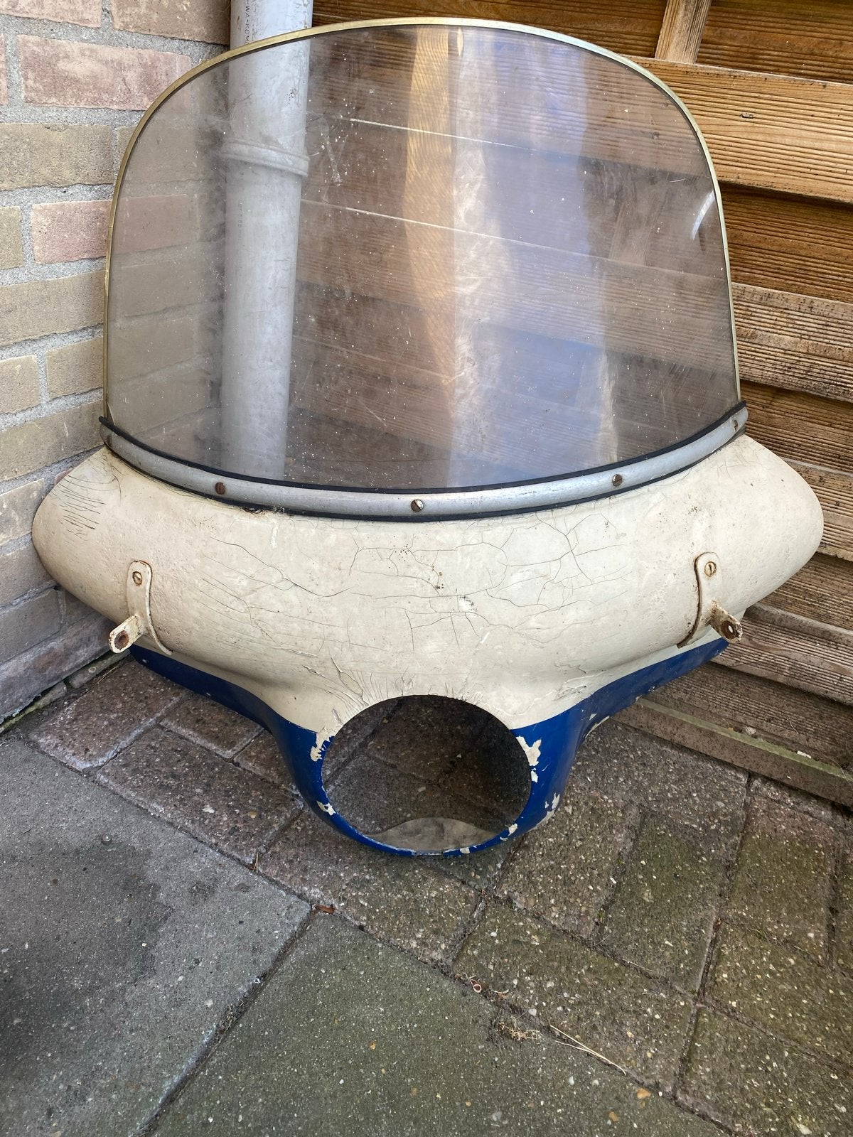 Moto Guzzi. kuip en zijkoffers - Polizia, Motoren, Ophalen, Gebruikt