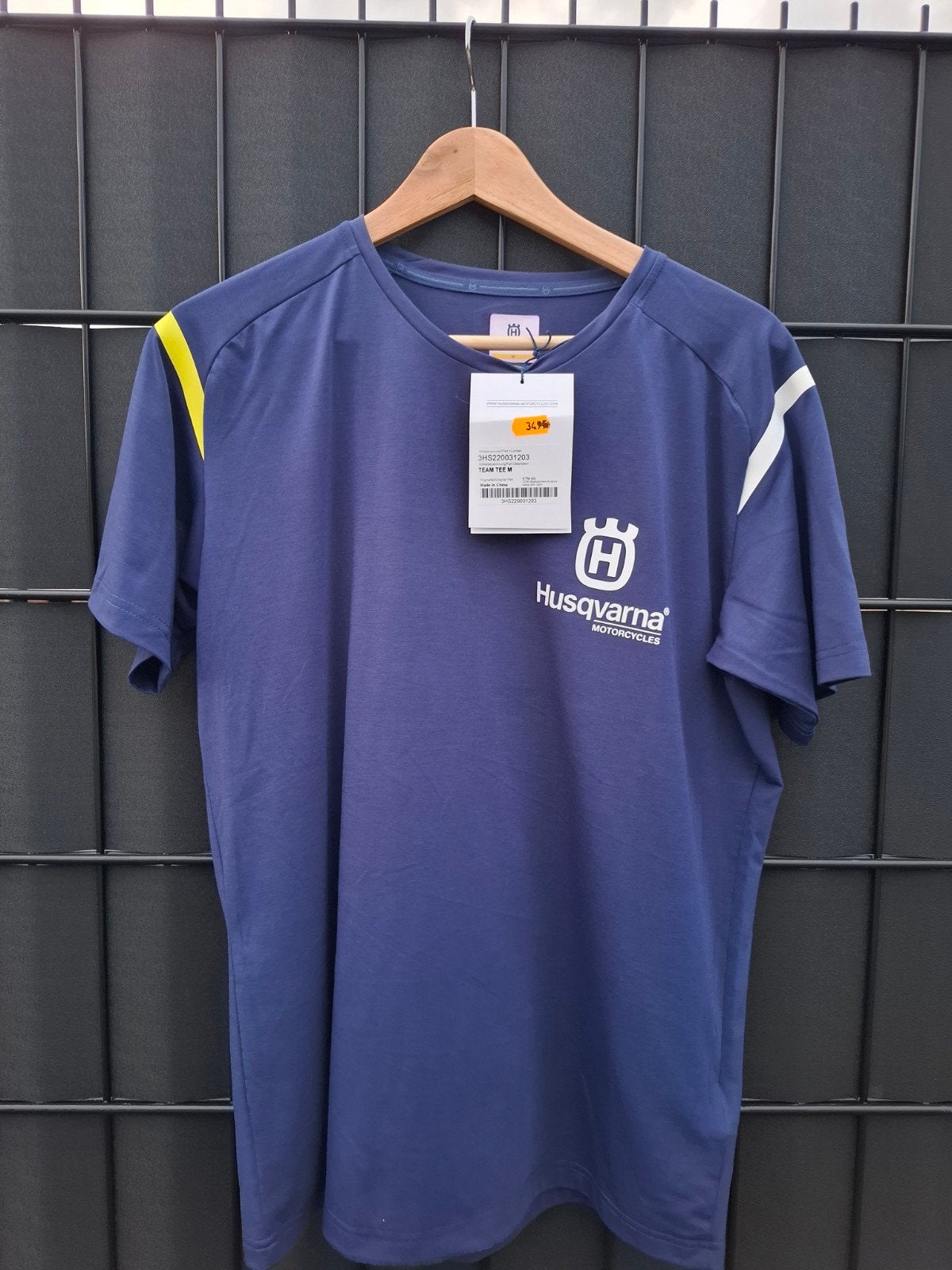 Husqvarna team shirt Maat M, Motoren, Ophalen of Verzenden, Nieuw met kaartje, Kinderen, Husqvarna