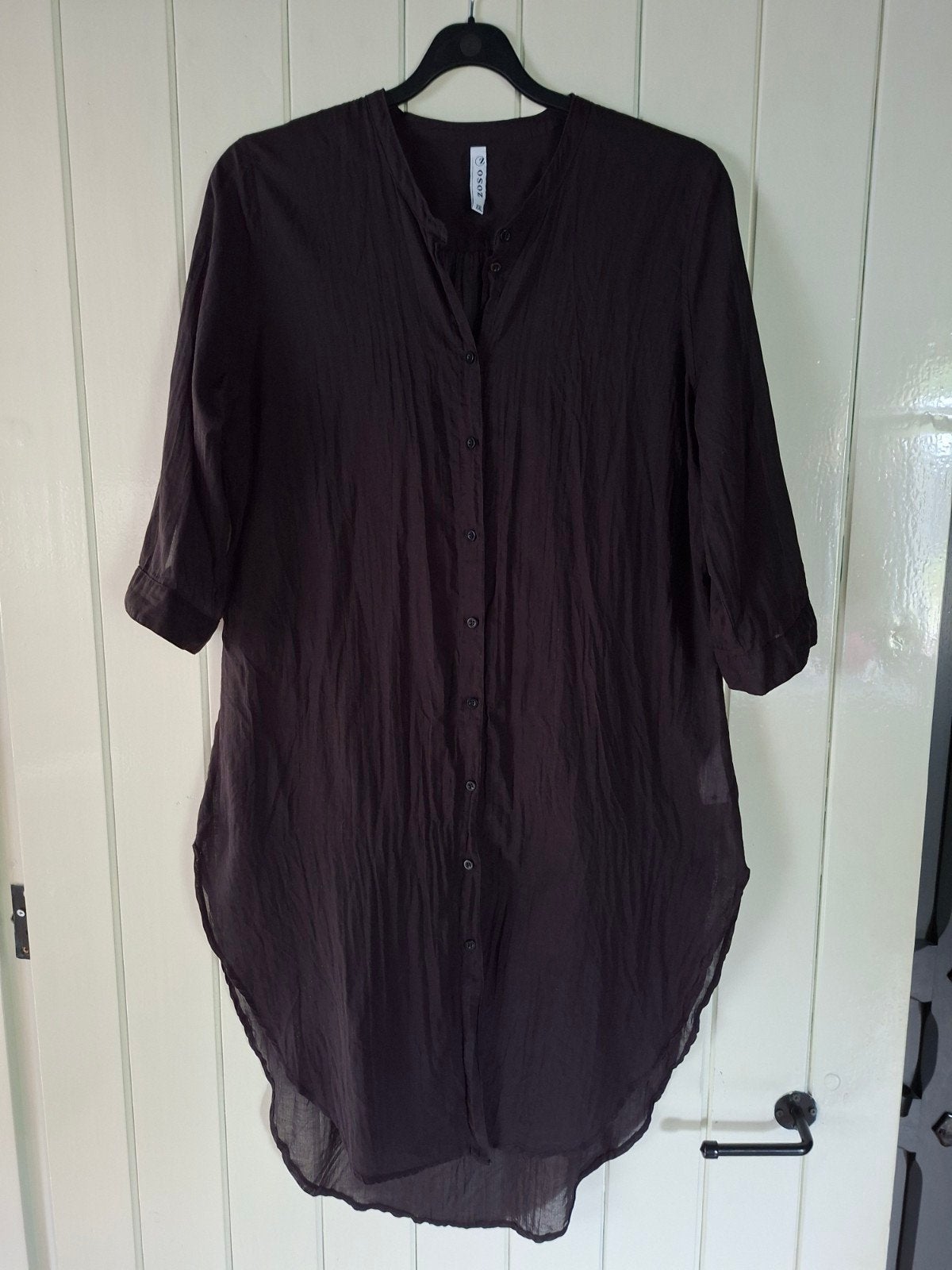 Lange blouse van Zoso, Kleding | Dames, Zoso, Ophalen of Verzenden, Zo goed als nieuw, Zwart