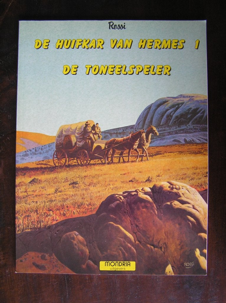 De huifkar van Hermes: 1. De toneelspeler, Eén stripboek, Ophalen of Verzenden, Zo goed als nieuw