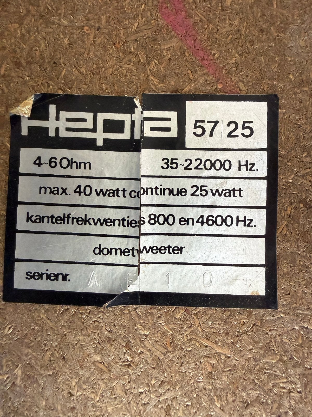Hepta 57 25 Speakers - Vintage Geluidskwaliteit, Audio, Tv en Foto, Luidsprekers, Stereo speakers, Gebruikt, Minder dan 60 watt