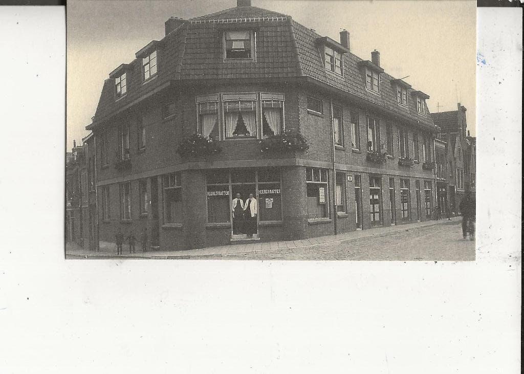 Dordrecht Blijenhoek-Nieuwkerksplein Kapper Kloot 1930, Ophalen of Verzenden, 1920 tot 1940, Ongelopen, Zuid-Holland
