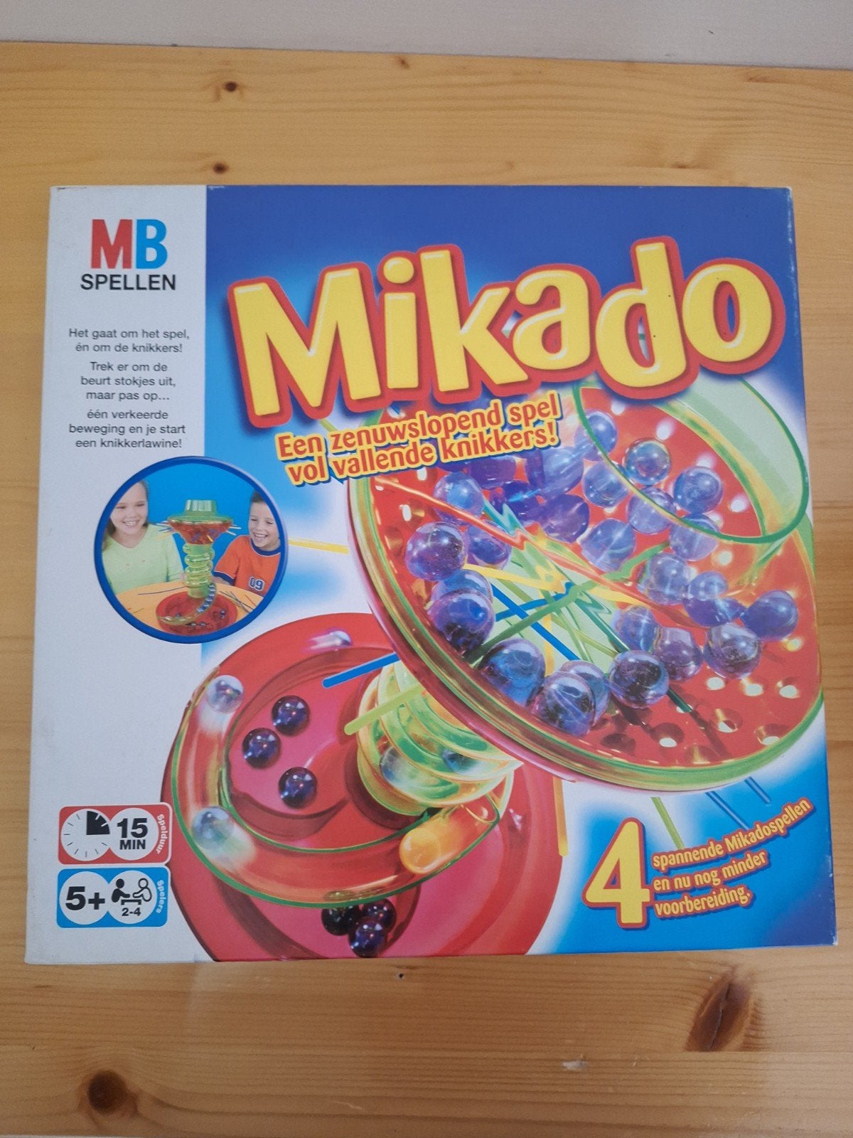 Mikado knikkerspel - Spannend en zenuwslopend!, Hobby en Vrije tijd, Ophalen of Verzenden, Gebruikt