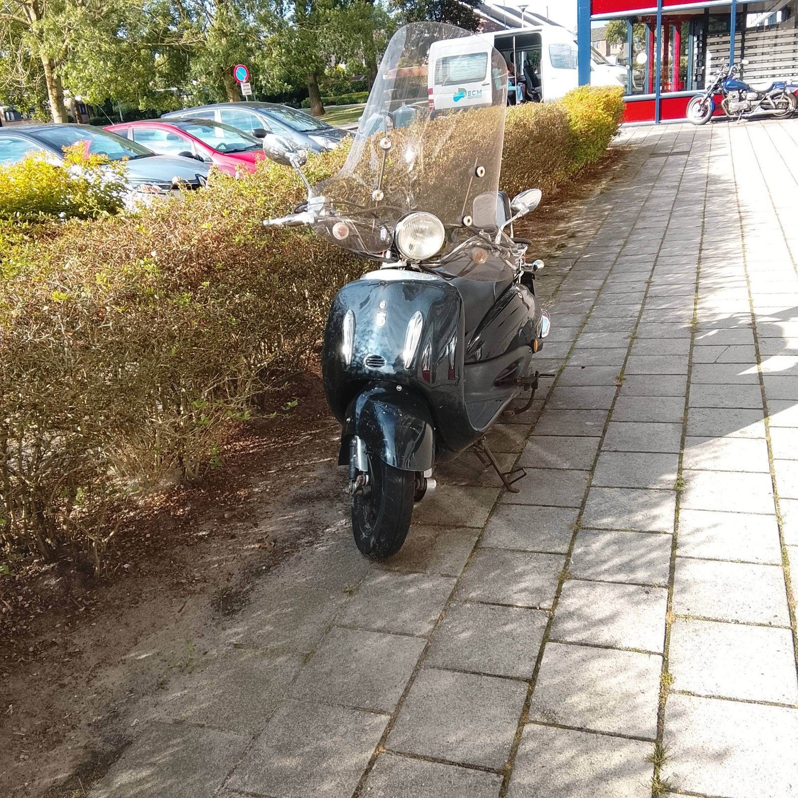 BTC Grande Retro Scooter zonder kenteken, Ophalen, Gebruikt, Benzine, Overige merken