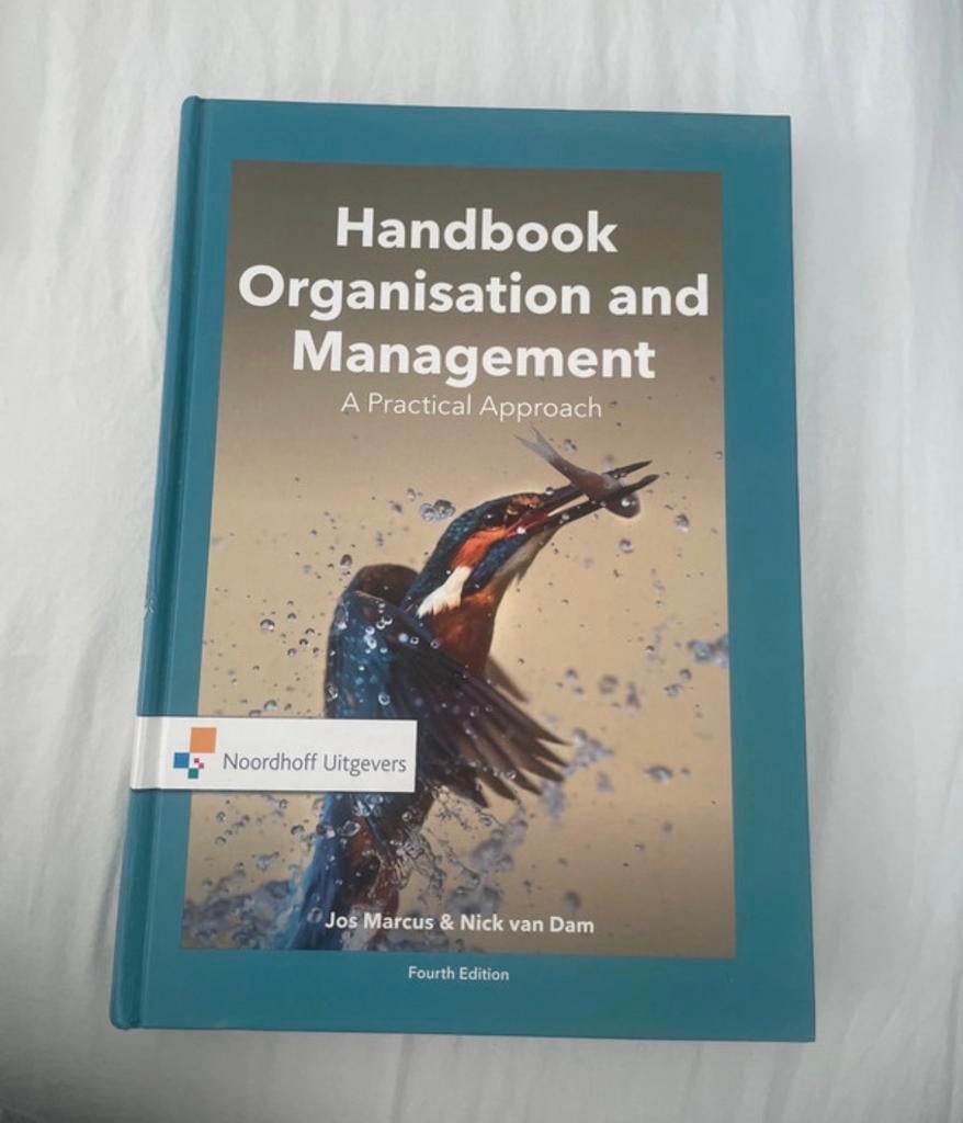Handbook Organisation and Management, Ophalen, Zo goed als nieuw, Management