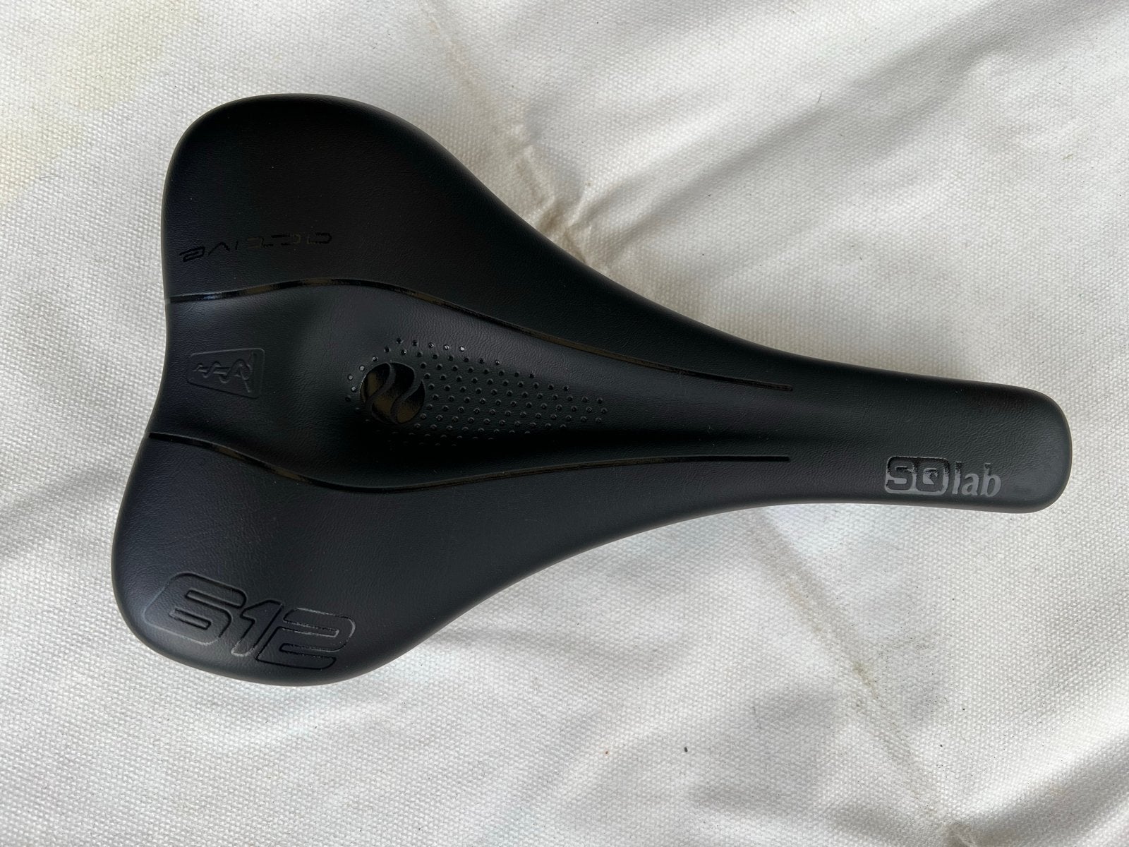SQlab 612 Ergowave Active 2.1 Zadel, Kunststof, Ophalen of Verzenden, Zo goed als nieuw, Zadel
