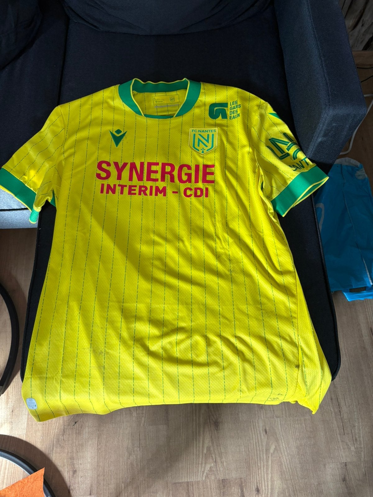 Fc nantes shirt, Maat XL, Ophalen of Verzenden, Gebruikt, Shirt