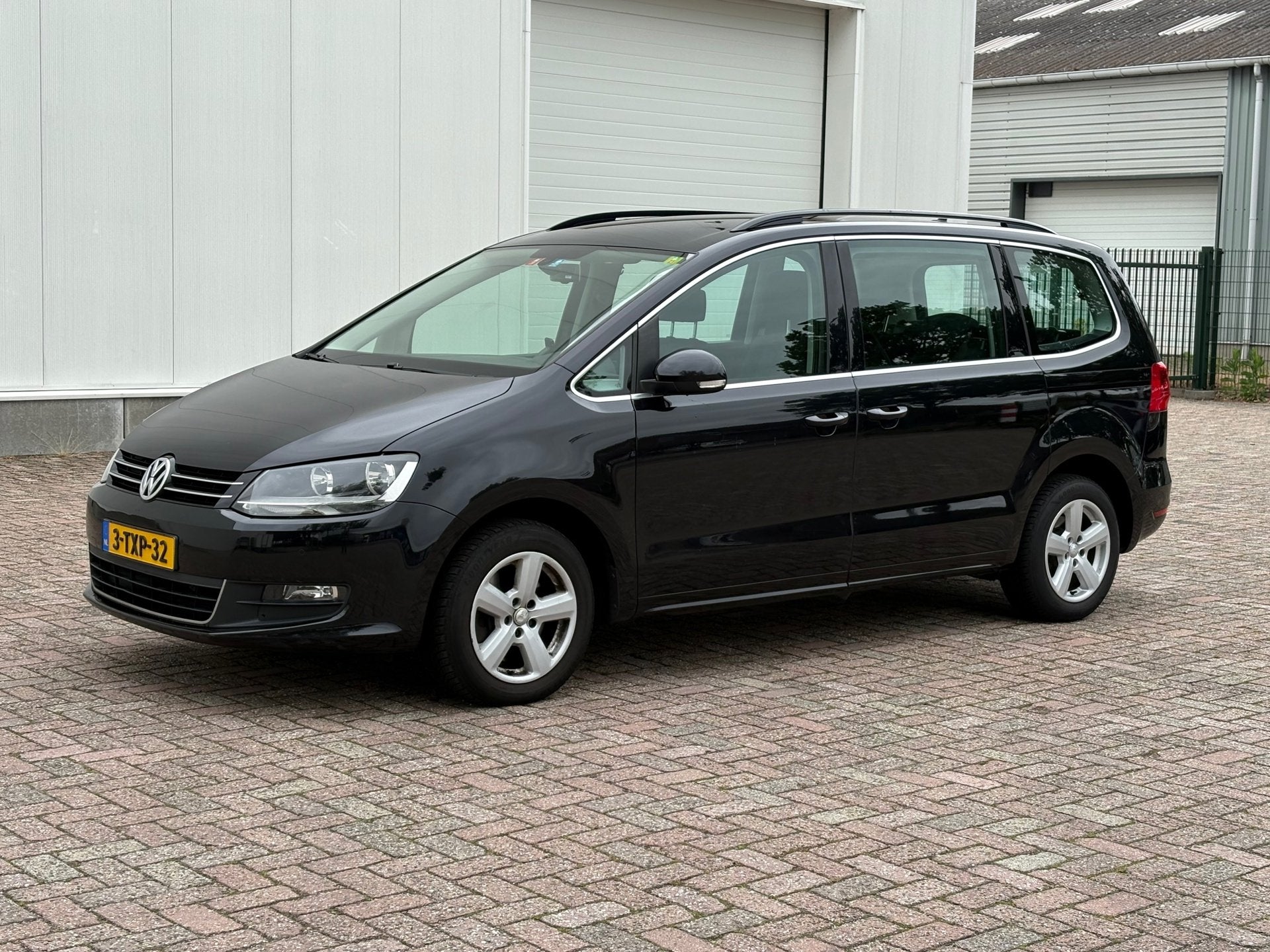 Volkswagen Sharan 1.4 TSI Comfortline Edition 7-persoons, Auto's, Voorwielaandrijving, Euro 5, Stof, Zwart