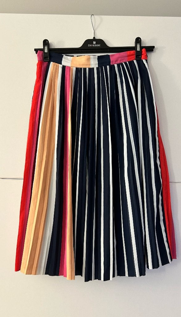 JBC multicolor gestreepte midirok, Maat 38/40 (M), Overige kleuren, JBC, Ophalen of Verzenden