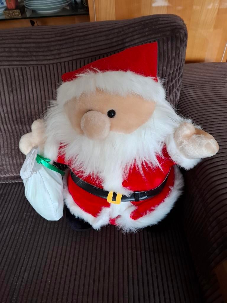 Leuke kerstman knuffel, Ophalen of Verzenden