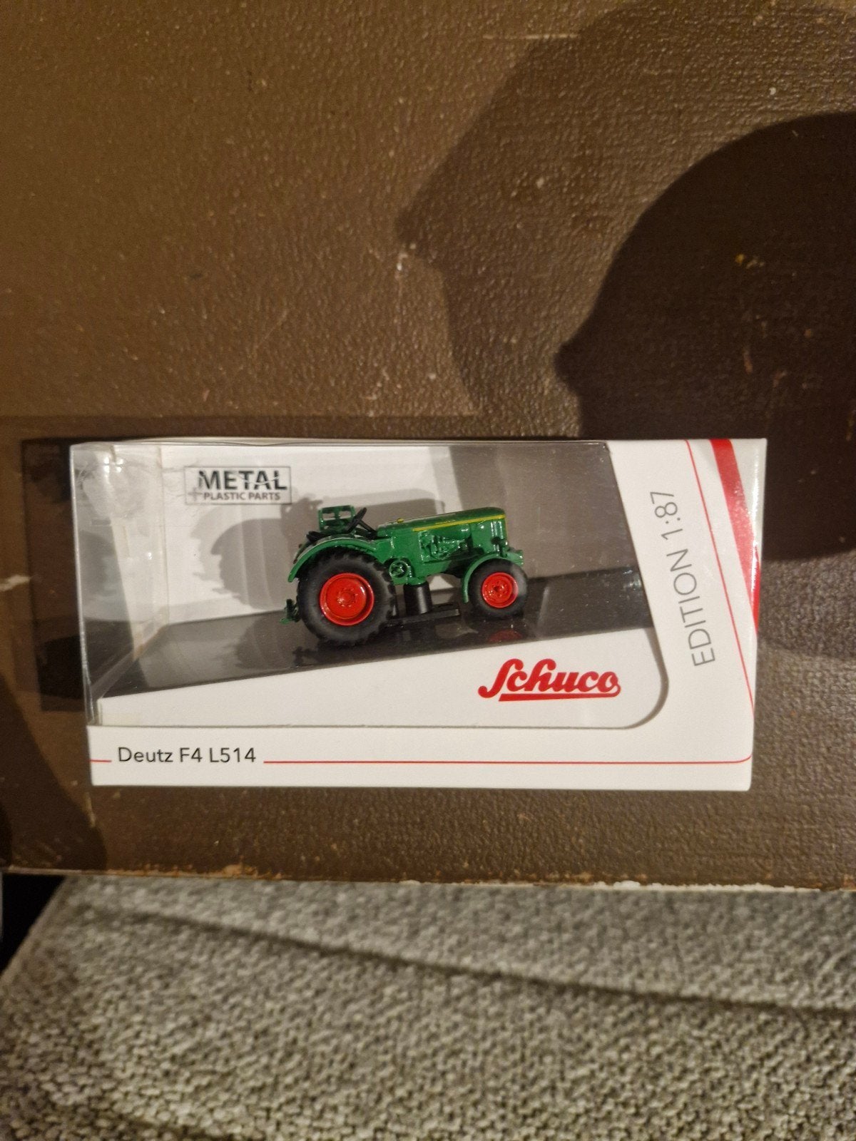 Schuco Deutz F4 L514 Tractor Model - Nieuw in Doos, Ophalen of Verzenden, Nieuw, Hijskraan, Tractor of Landbouw, Schuco
