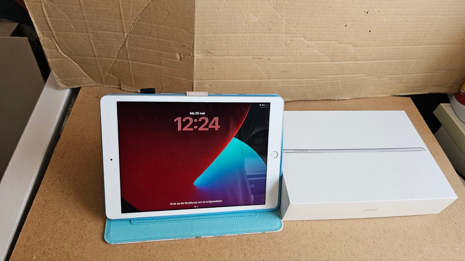 İpad 8 Generatie 10.2 inch, Computers en Software, Apple iPads, Apple iPad, Zo goed als nieuw, 128 GB, Grijs