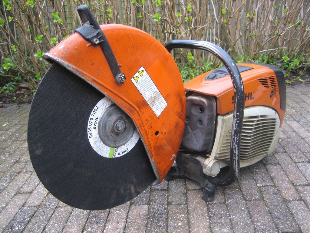 Stihl TS800 Bandenzaag 98,5CC Doorslijper Benzine, Ophalen, Gebruikt, Overige soorten, Stihl