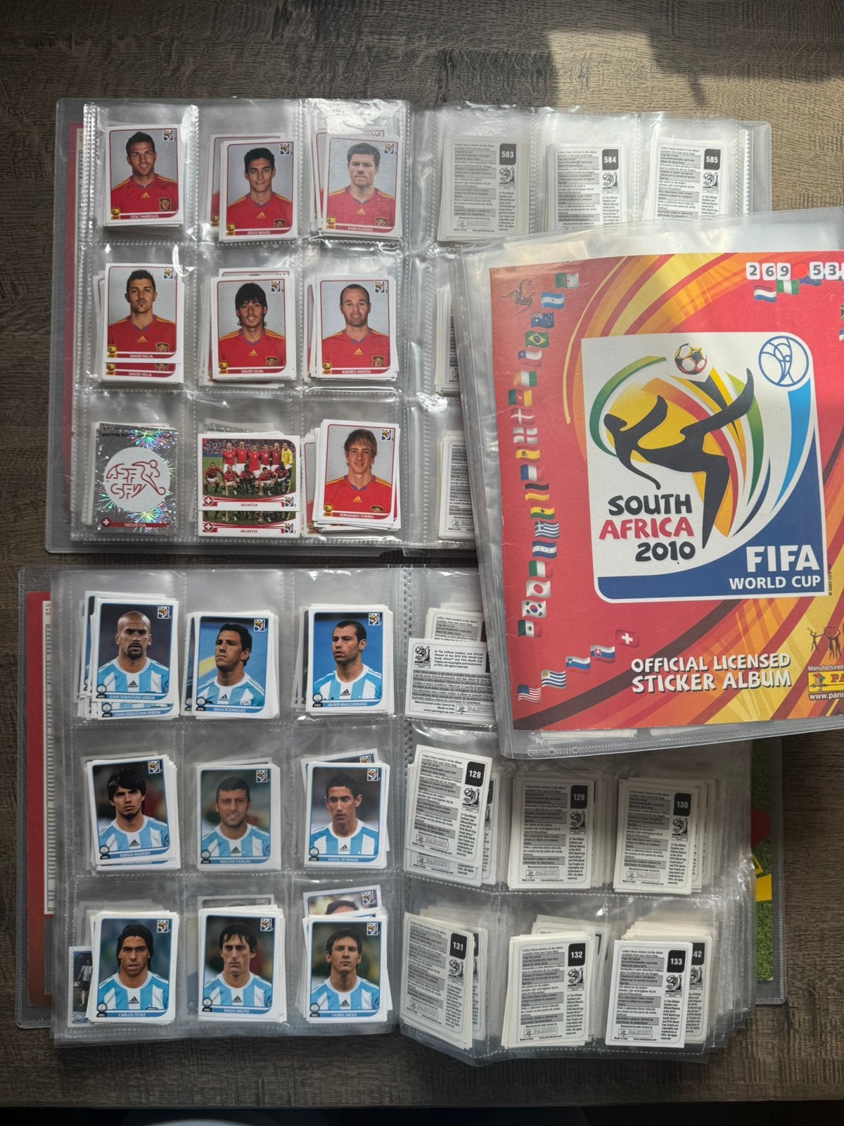 Panini WK 2010 voetbal Stickers, Hobby en Vrije tijd, Stickers en Plaatjes, Ophalen of Verzenden, Nieuw, Meerdere stickers