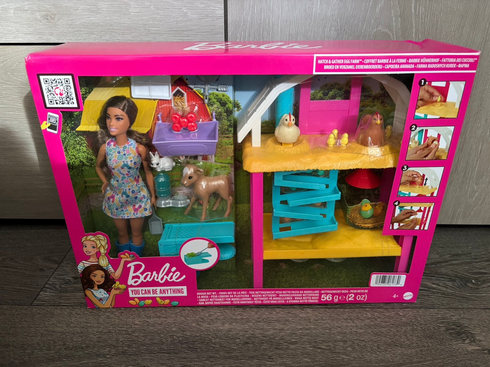 Barbie Kippenboerderij met Barbiepop – NIEUW in doos!, Ophalen of Verzenden, Nieuw
