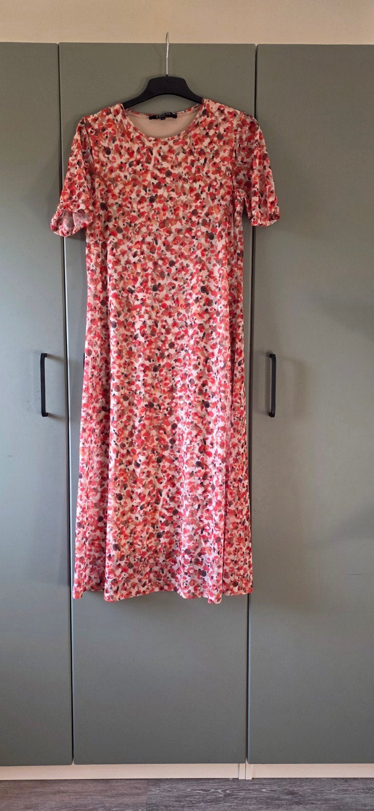 Jurk van Simons Kleding, Donna Due maat XL, Maat 46/48 (XL) of groter, Ophalen of Verzenden, Zo goed als nieuw, Rood