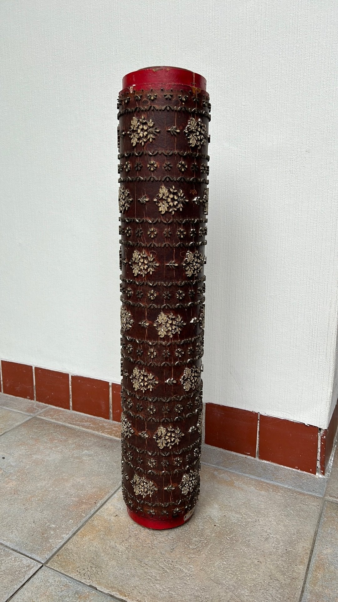 stempel rol, Ophalen, Zo goed als nieuw, Houten stempel