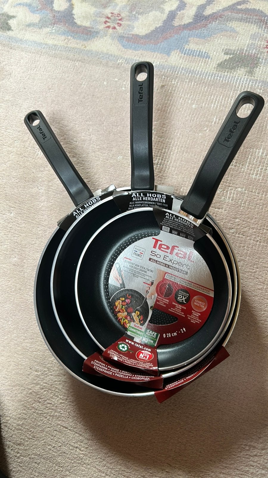 Tefal So Expert koekenpannen NIEUW, Ophalen of Verzenden, Nieuw