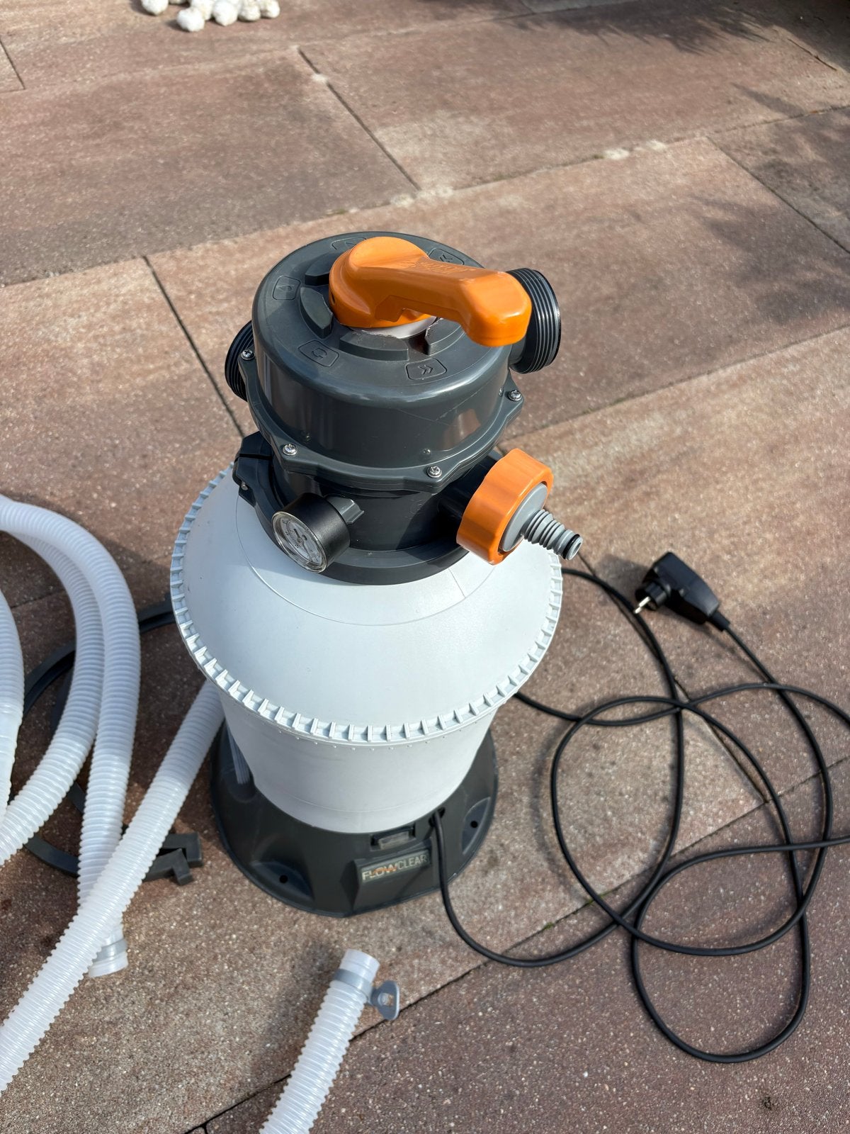 Flowclear Zandfilter Zwembadpomp, Ophalen, Gebruikt, Minder dan 80 cm, Rond