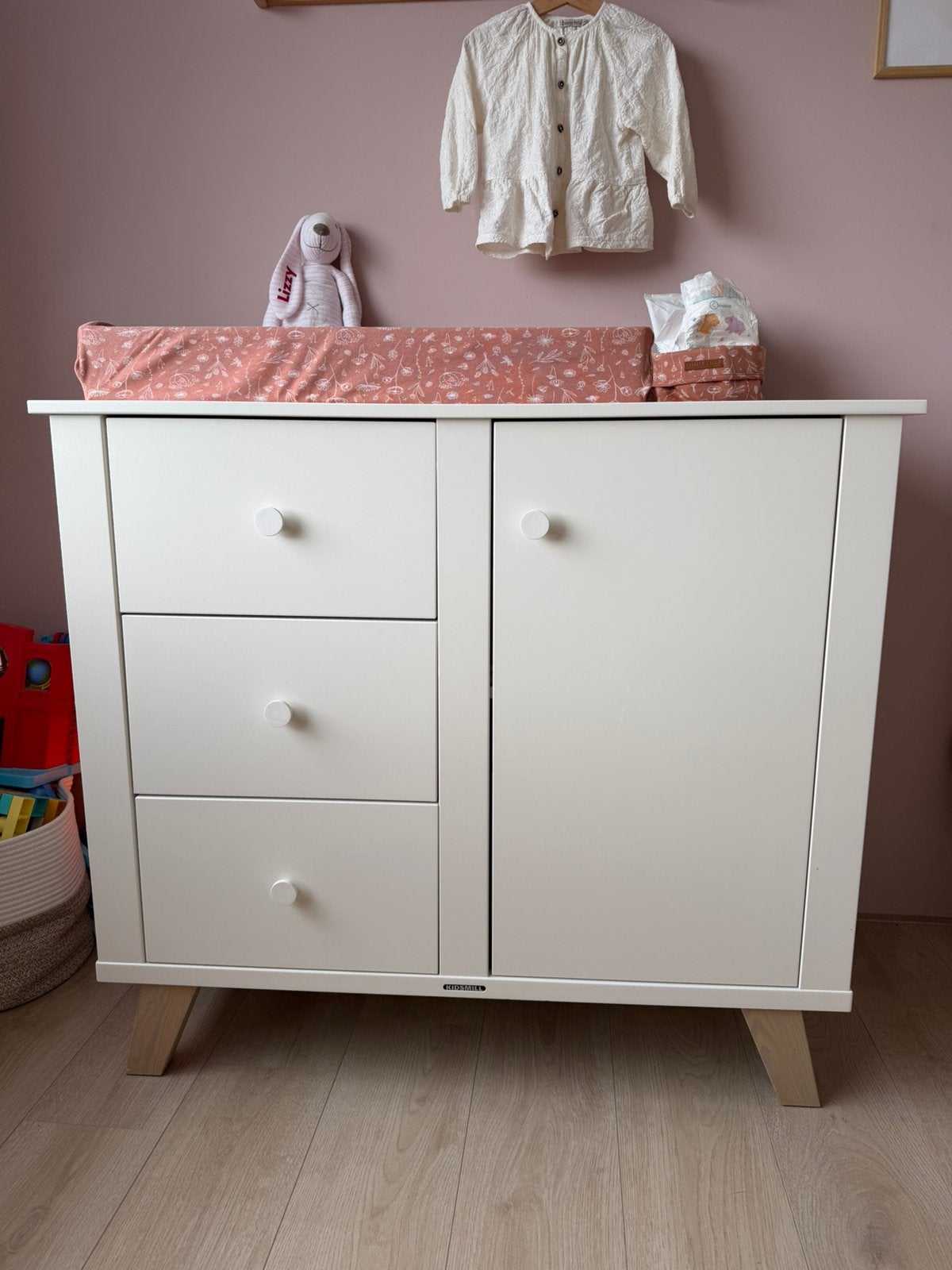 Commode Kidsmill Lars met vergrootblad, Ophalen, 50 tot 70 cm, 90 tot 105 cm, 100 cm of meer