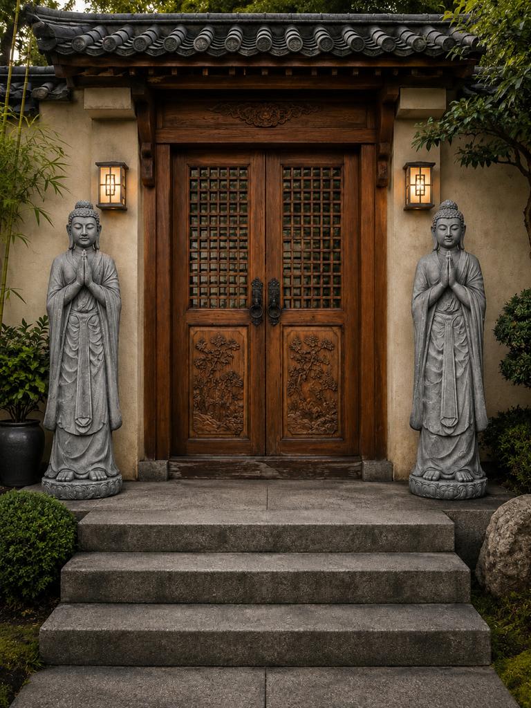 ‼️Boeddha 115cm 90kg tempelbewaker vijver Feng Shui Shiva‼️, Tuin en Terras, Ophalen of Verzenden, Nieuw, Beton, Boeddhabeeld