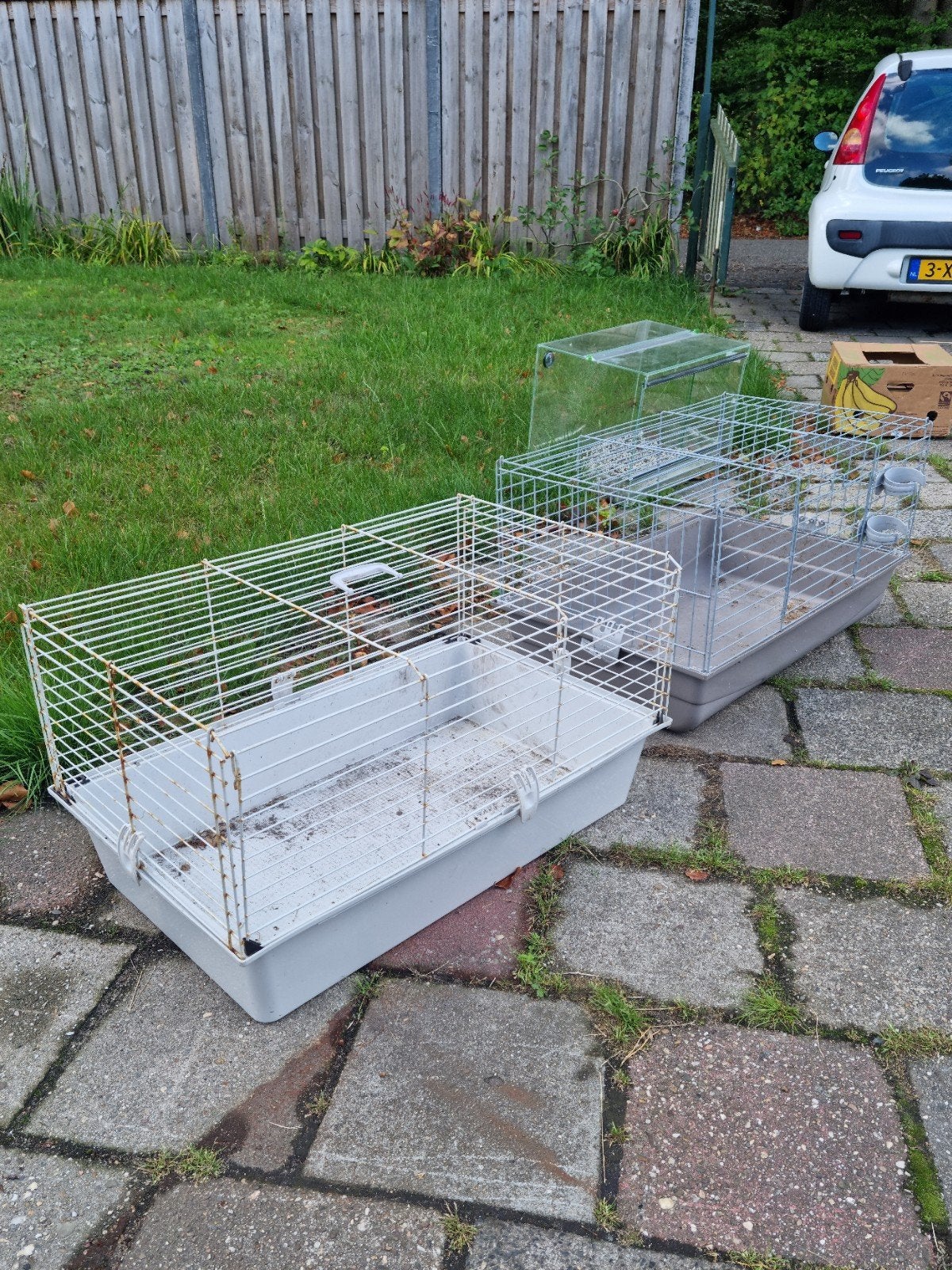 Zeer nette ferplast konijnen / cavia kooi 76cm L x 47,5cm B, Minder dan 60 cm, Kooi, Cavia, Ophalen of Verzenden