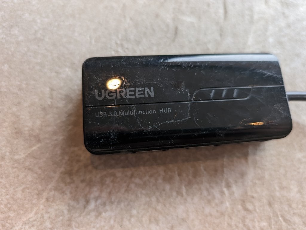 UGREEN USB 3.0 HUB, Ophalen of Verzenden, Gebruikt