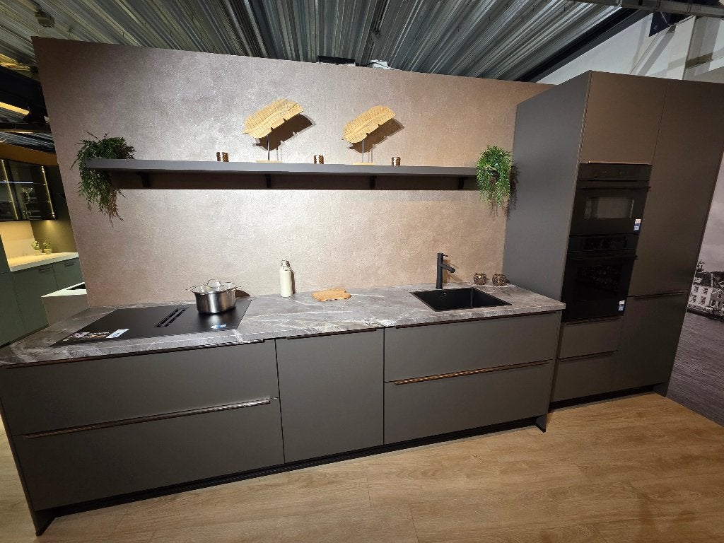 Complete keuken Bosch apparatuur Coffee 304 cm + 124 cm !!!!, Ophalen, Overige kleuren, Nieuw, Enkelwandige keuken