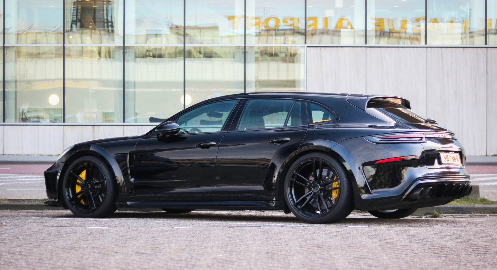 Originele TECHART Formula IV Porsche Velgen 22 inch, Ophalen, 285 mm, Banden en Velgen, Overige maten