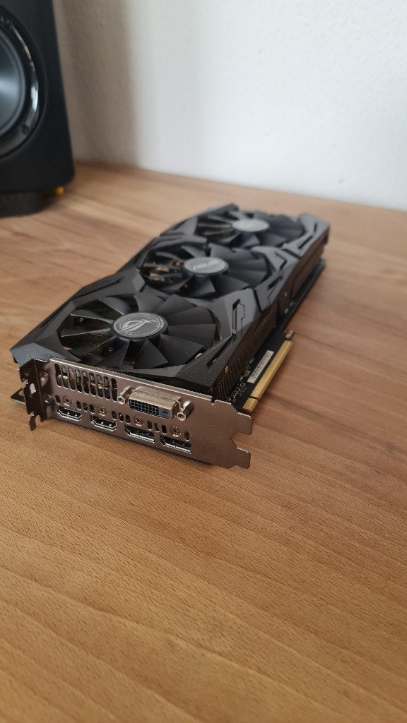 Asus Strix GTX1080 8GB, Computers en Software, Gebruikt, PCI-Express 4, HDMI, Ophalen of Verzenden