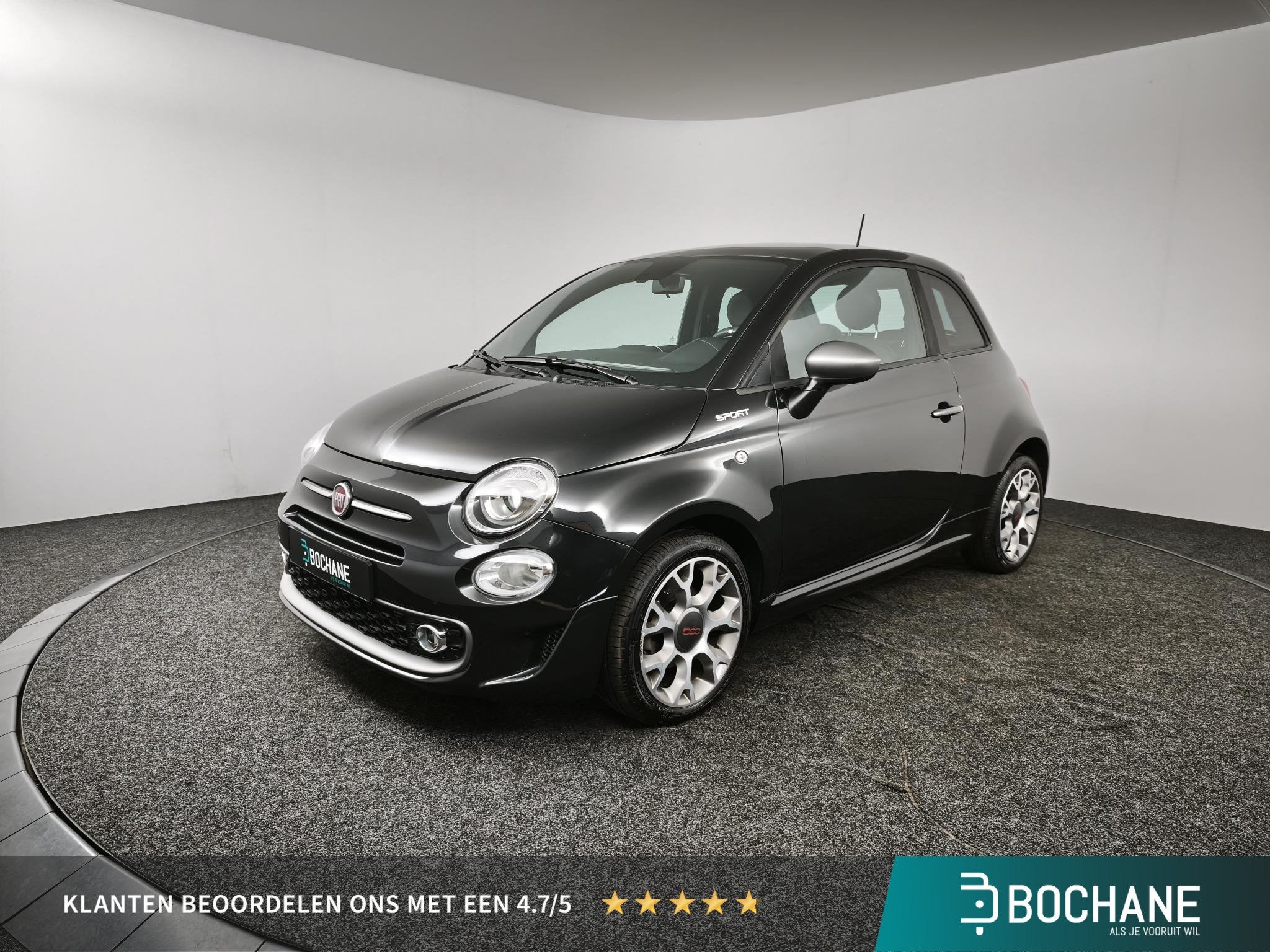 Fiat 500 1.0 Hybrid Sport | Panoramadak | Parkeersensoren |