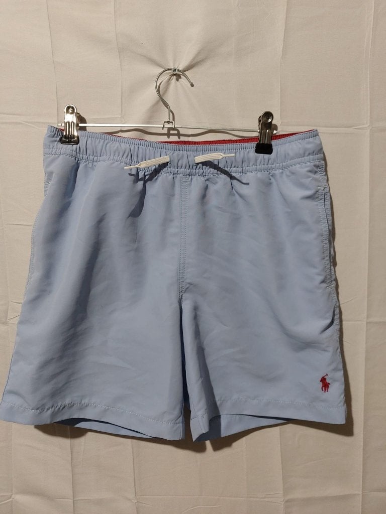 Polo Ralph Lauren zwembroek lichtblauw maat M (10-12), Kinderen en Baby's, Sport- of Zwemkleding, Ophalen of Verzenden, Zo goed als nieuw