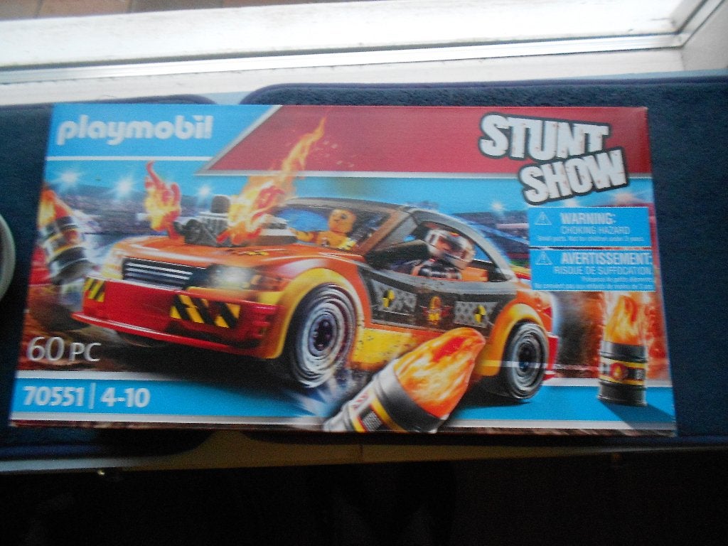 playmobil auto 70551 stunt show, Ophalen, Complete set, Voertuig, Nieuw