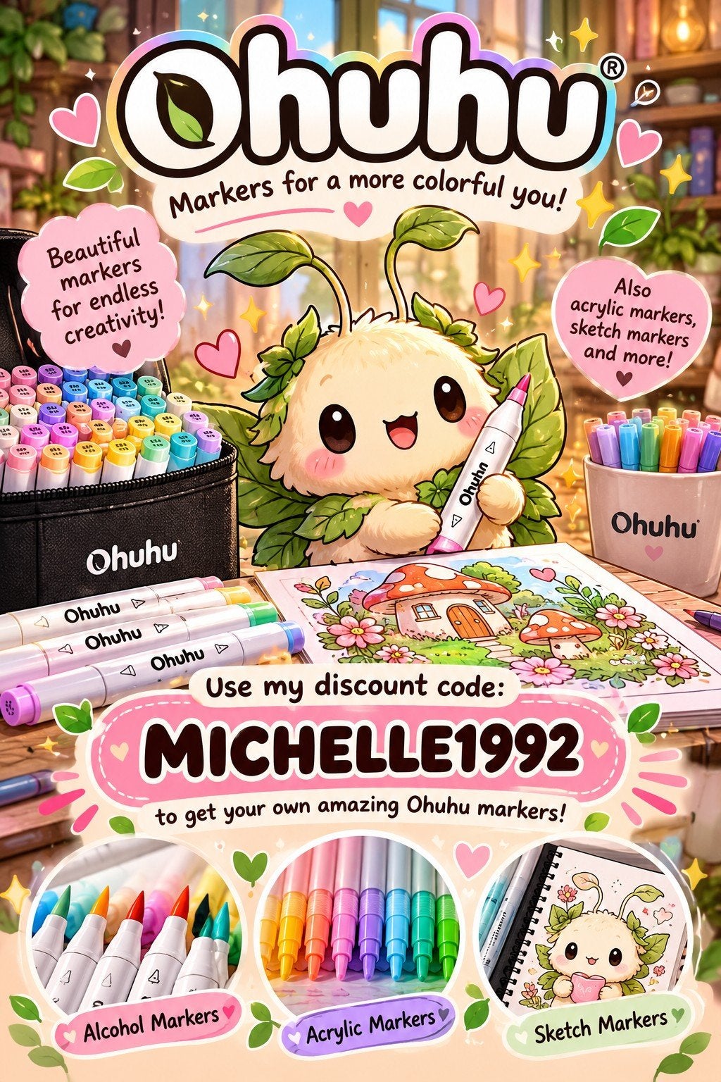 ohuhu markers, Ophalen, Potlood of Stift