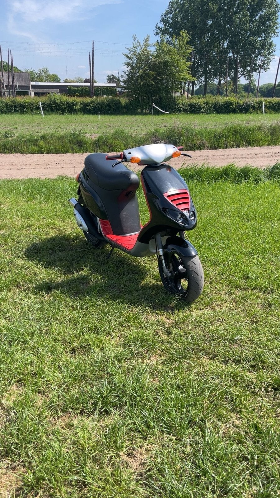 Piaggio NRG 50cc brom, Fietsen en Brommers, Scooters | Piaggio, Gebruikt, NRG, Maximaal 45 km/u, Tweetakt, Ophalen