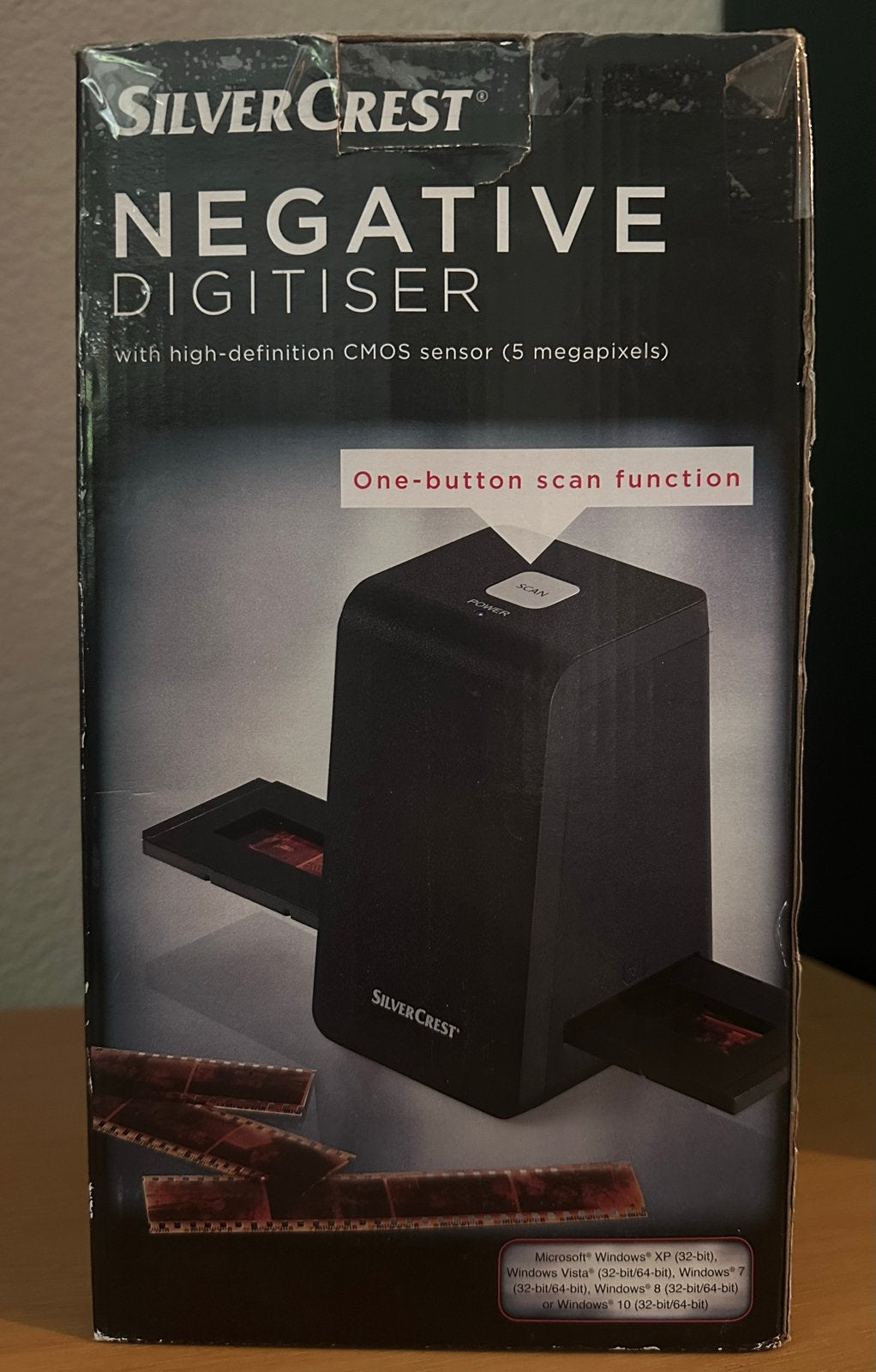 SilverCrest Negatieven Digitiser 5MP CMOS Sensor, Computers en Software, Scanners, Ophalen, Zo goed als nieuw, Diascanner, Windows