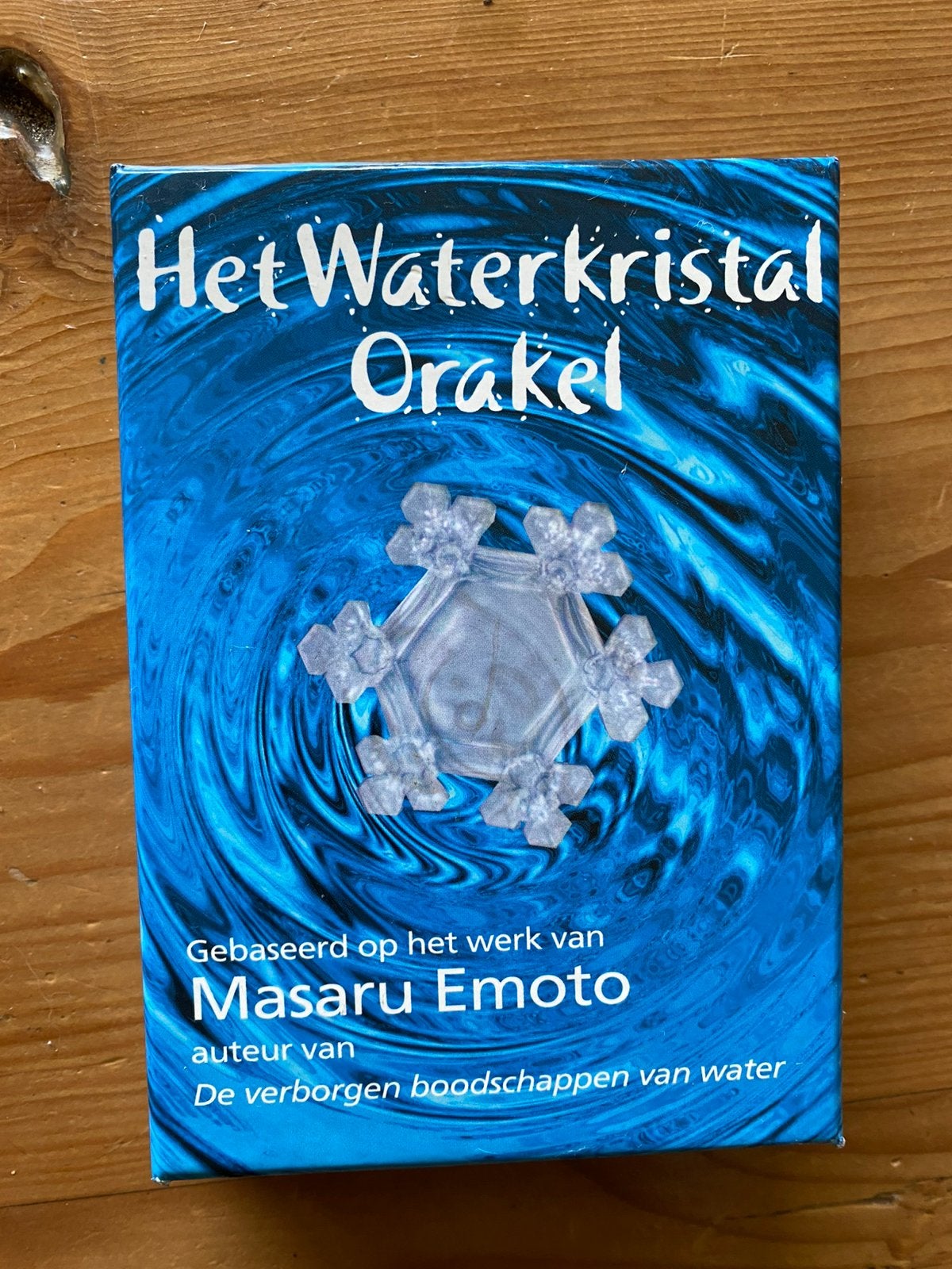Het waterkristal orakel - Masaru Emoto, Boeken, Ophalen of Verzenden, Tarot of Kaarten leggen, Overige typen