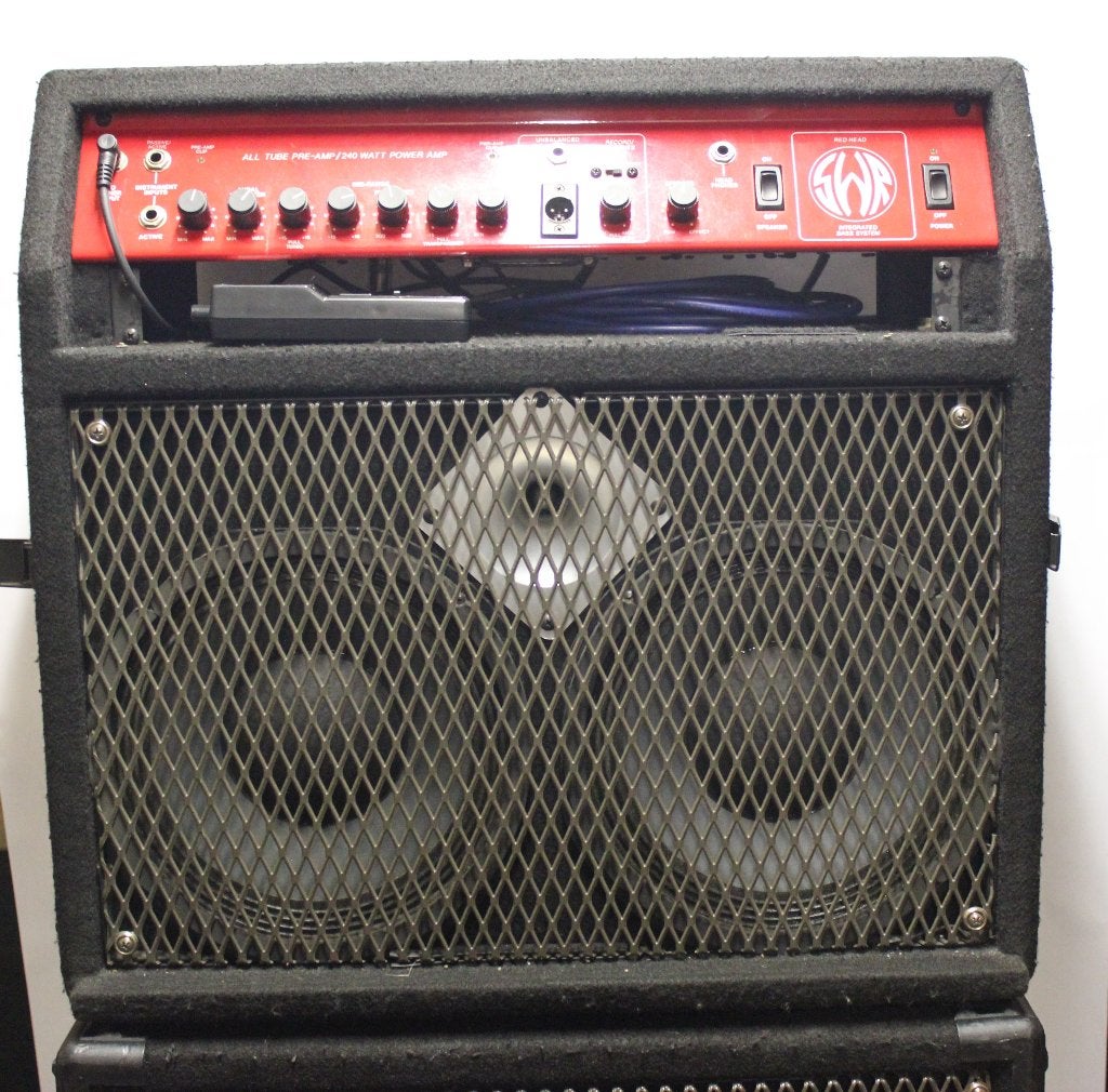 SWR Red-head, Ophalen, Zo goed als nieuw, Basgitaar, 100 watt of meer