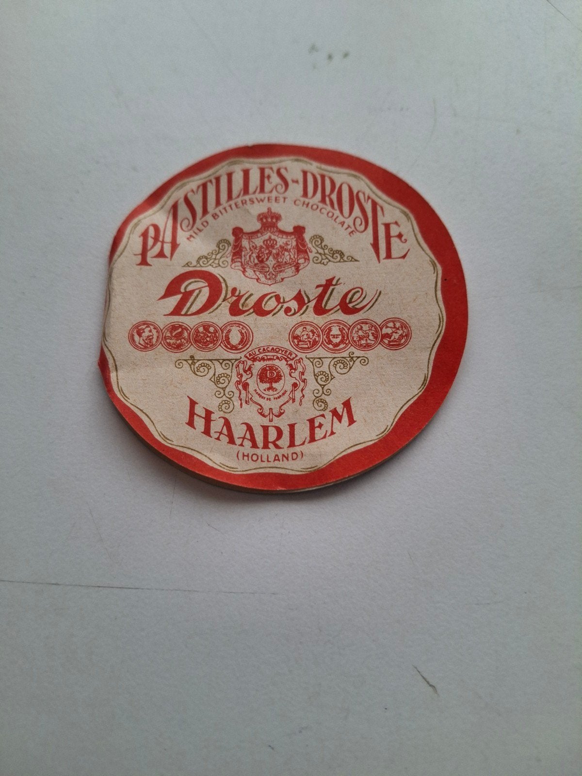 Droste pastilles Dubbeletiket., Ophalen of Verzenden, Zo goed als nieuw, Overige typen