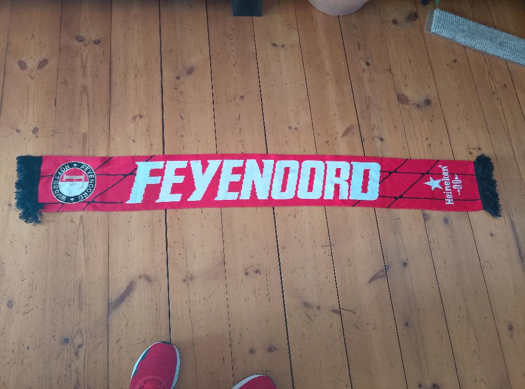 Feyenoord Heineken sjaal, Verzamelen, Sportartikelen en Voetbal, Ophalen of Verzenden, Nieuw, Feyenoord, Vaantje of Sjaal