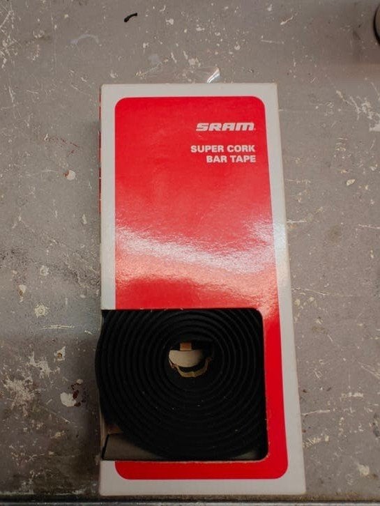 SRAM Super Cork Stuurlint Zwart - Nieuw in Verpakking, Fietsen en Brommers, Overige materialen, Stuur, Nieuw, Ophalen of Verzenden