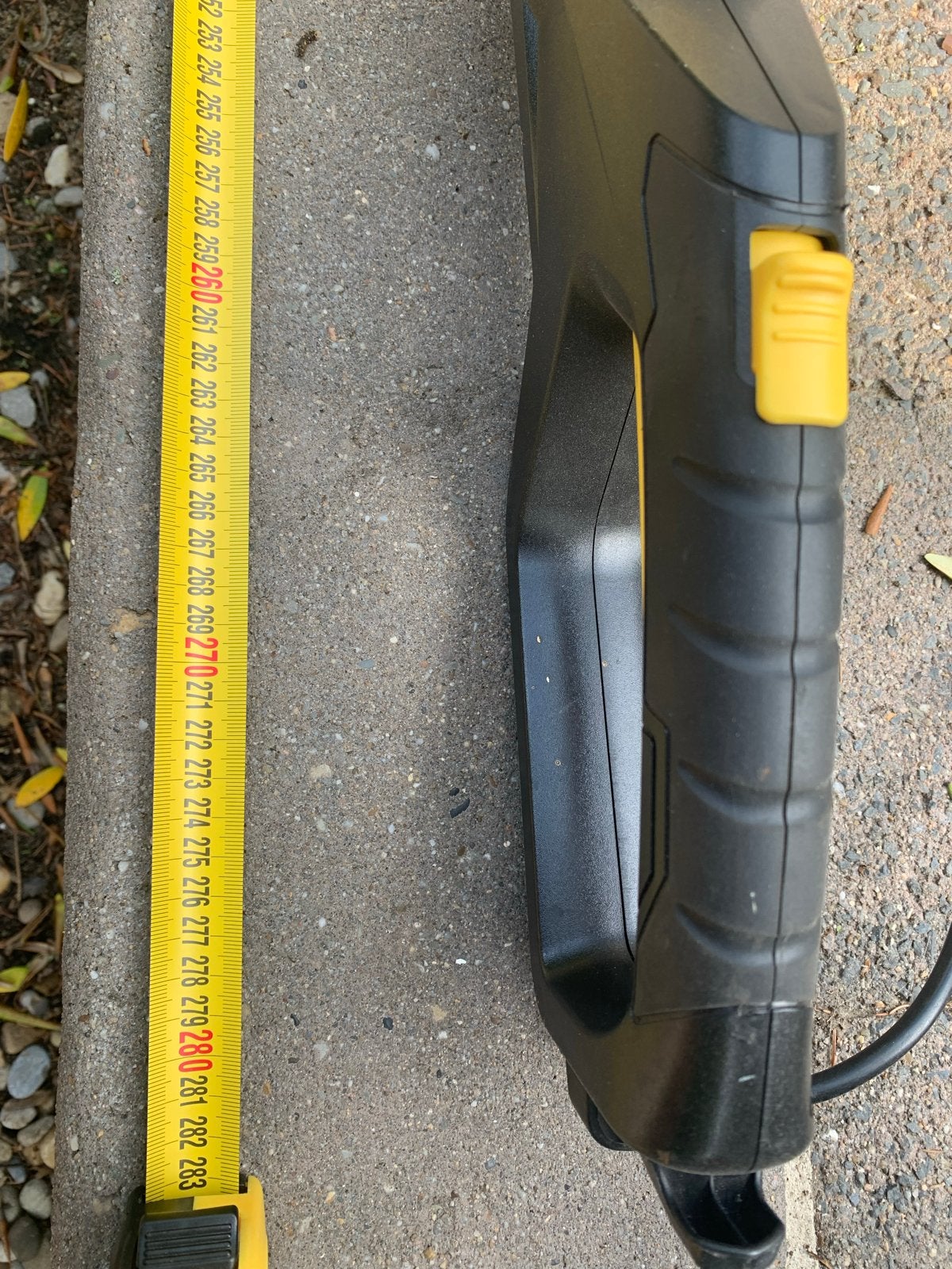 Telescopische heggenschaar met snoer - Powerplus, Ophalen of Verzenden, Gebruikt, Elektrisch