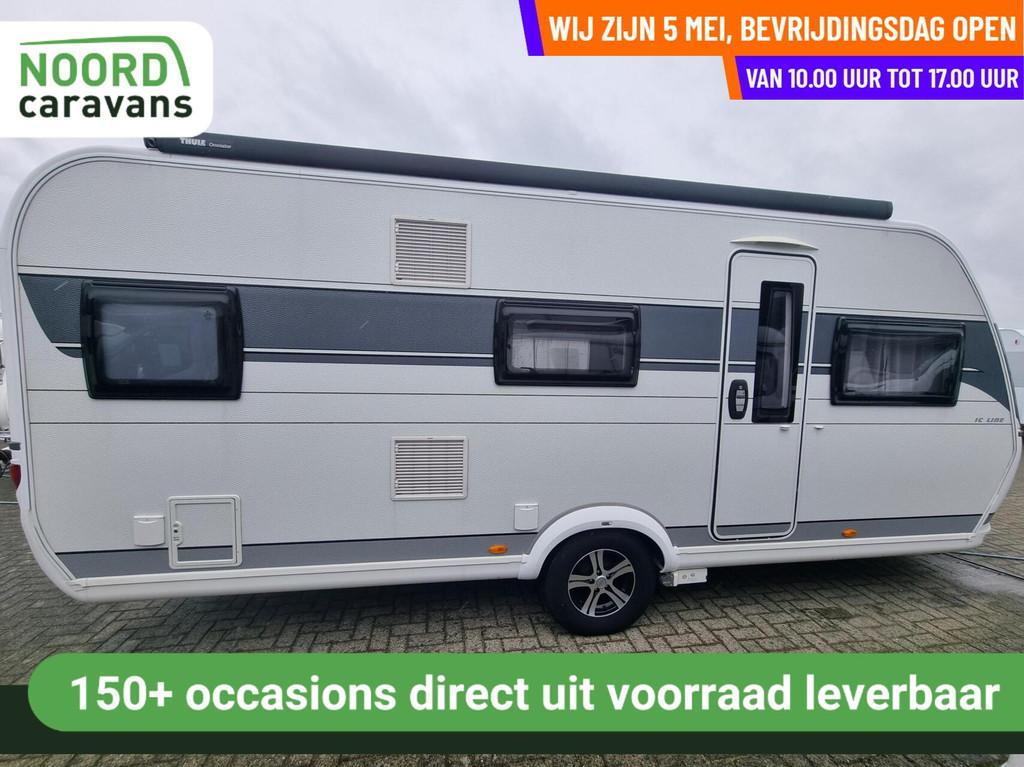 Hobby IC-LINE 545 KMF  STAPELBED + MOVER + CASS LUIFEL, Caravans en Kamperen, Caravans, Mover, Hobby, 7 tot 8 meter, Bedrijf