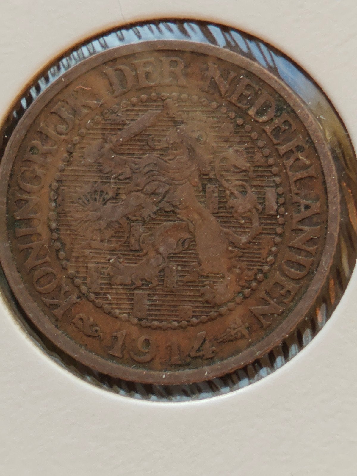 2,5 cent 1914 Wilhelmina - Nederlandse munt, Ophalen of Verzenden