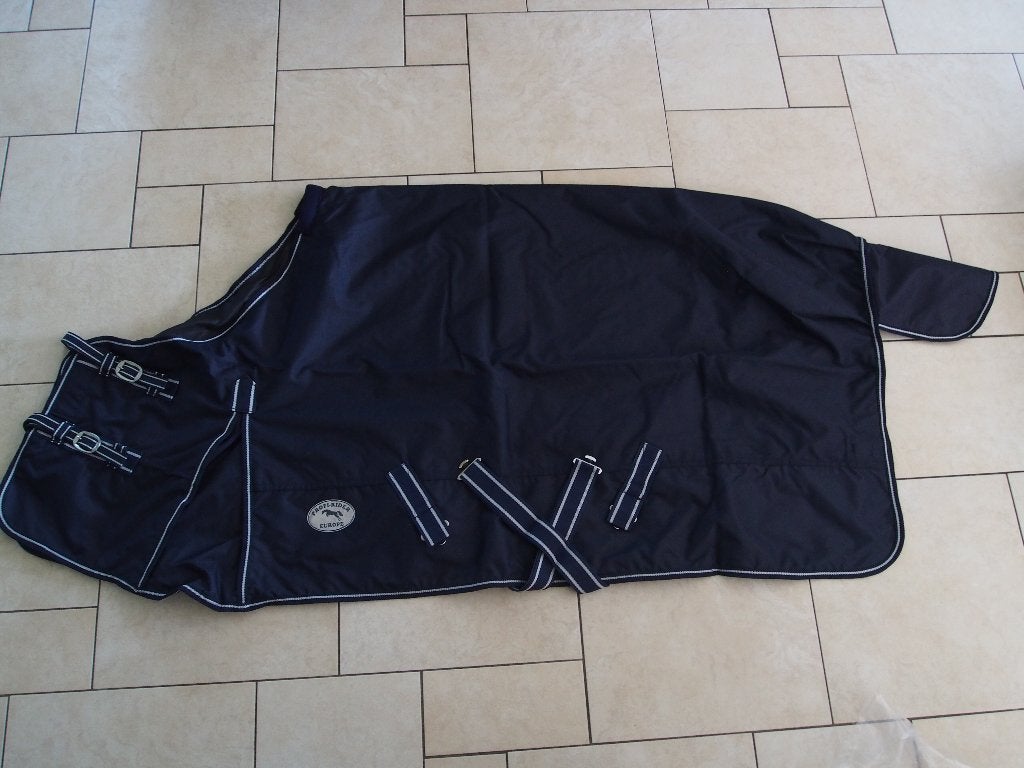 Profi Rider Outdoor/regendeken met Fleecevoering Maat 195, Full (L), Dubbele borstsluiting, Overige merken, Nieuw