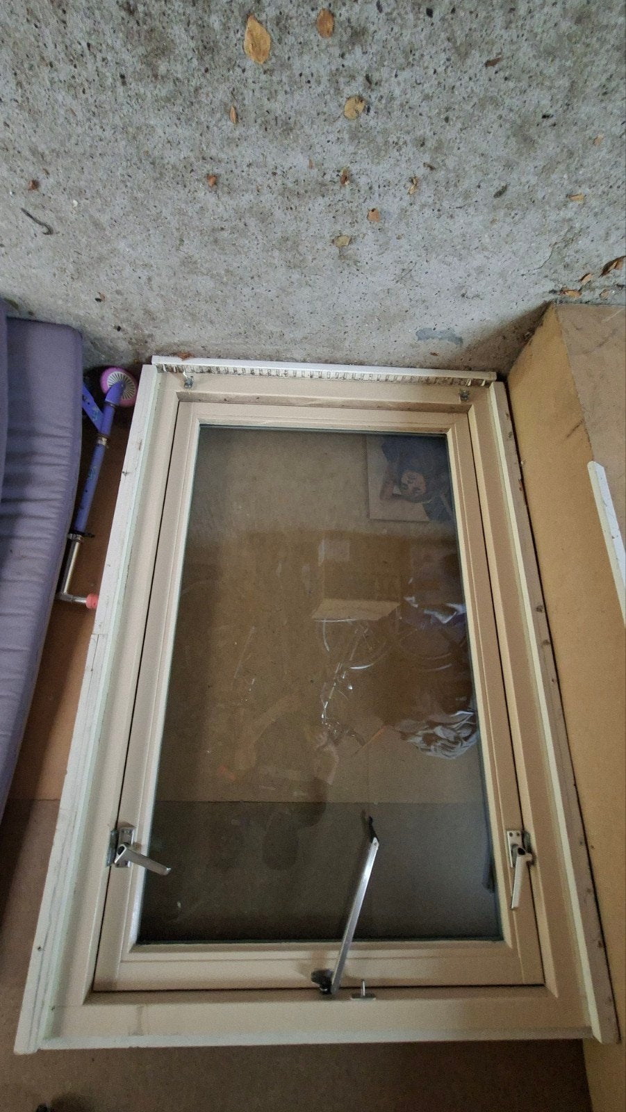 Raam met thermopane glas, Ophalen, Gevelraam of Ruit, Gebruikt, 80 tot 120 cm
